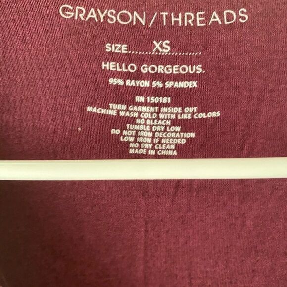 Rock N Roll Forever Stole My Soul 1986 Graphic T 3;4 sleeve nwt - Picture 5 of 6